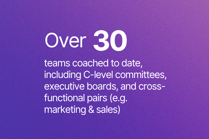 team coaching